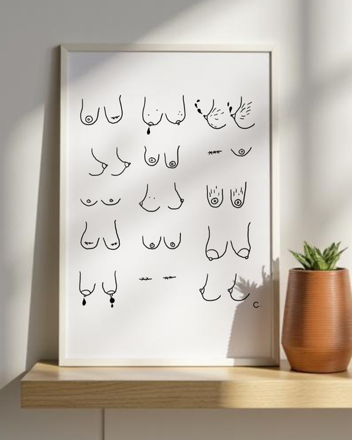 Print DinA4 "Brüste"