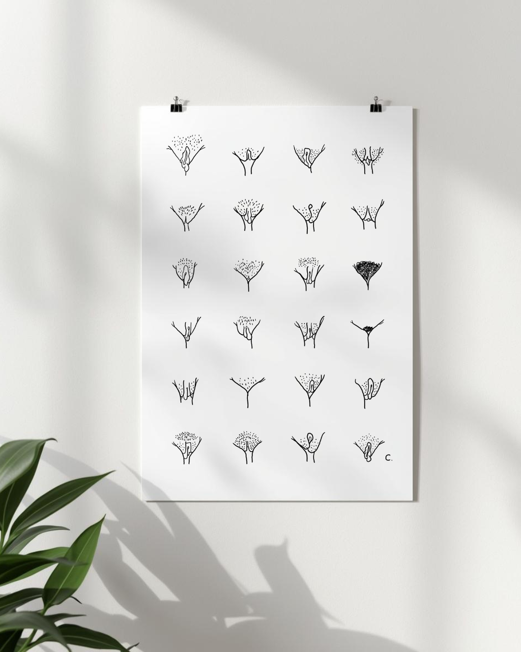 Print Din A4 "Vulven"