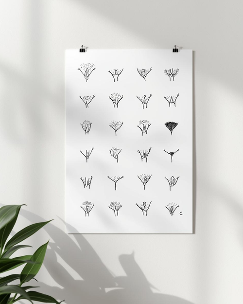 Print Din A4 "Vulven"