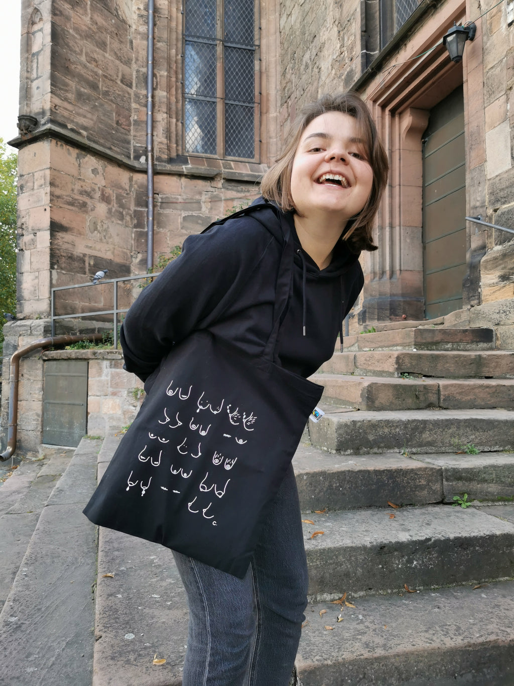 Tasche "Brüste" Fairtrade Bio-Baumwolle