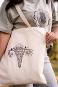 Tasche "Uterus-Generationen" Fairtrade Bio-Baumwolle